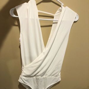 New never worn White bodysuit